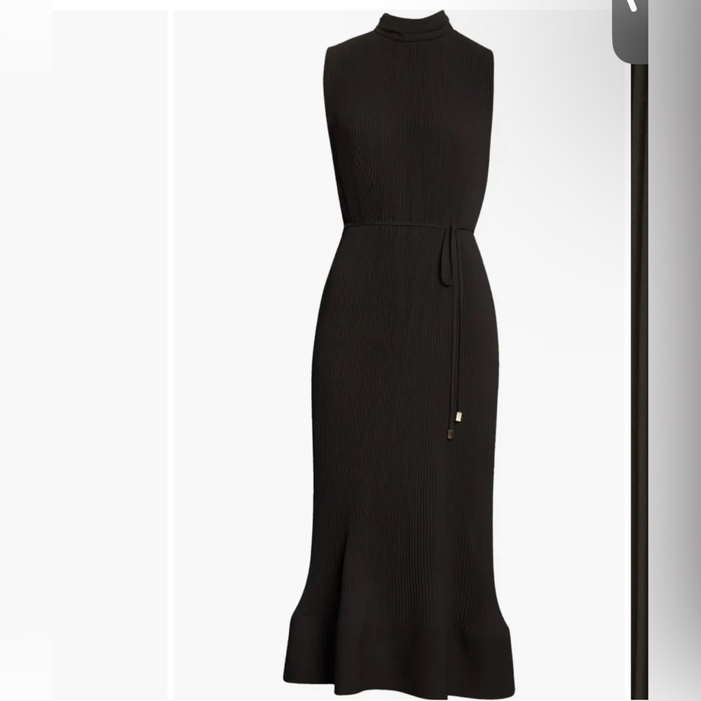 Milly Milina micropleat sleeveless dress - Picture 3 of 3